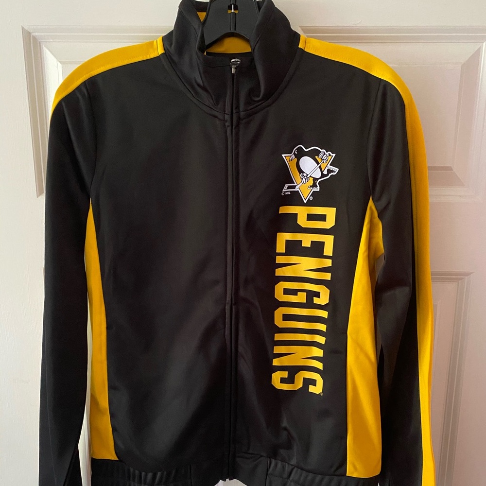 Pittsburgh Penguins Aramark Full ZIP Track Jacket